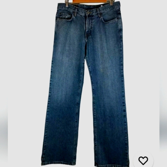 Lucky Brand Size 30 by Gene Montesano bootcut blue Darkwash Jeans - Picture 1 of 9